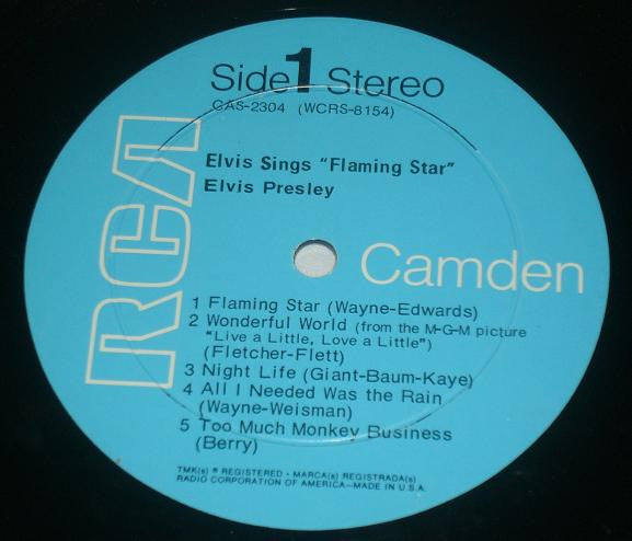 Elvis Presley – Elvis Sings Flaming Star