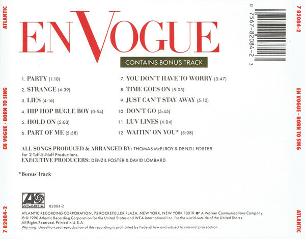 En Vogue – Born To Sing