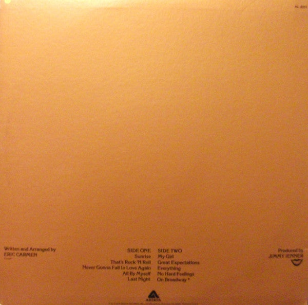 Eric Carmen – Eric Carmen