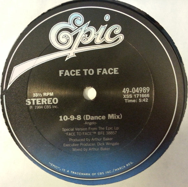 Face To Face – 10-9-8
