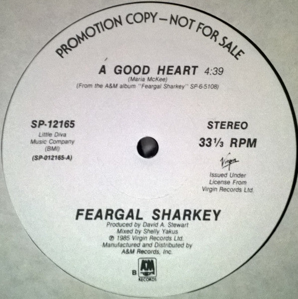 Feargal Sharkey – A Good Heart