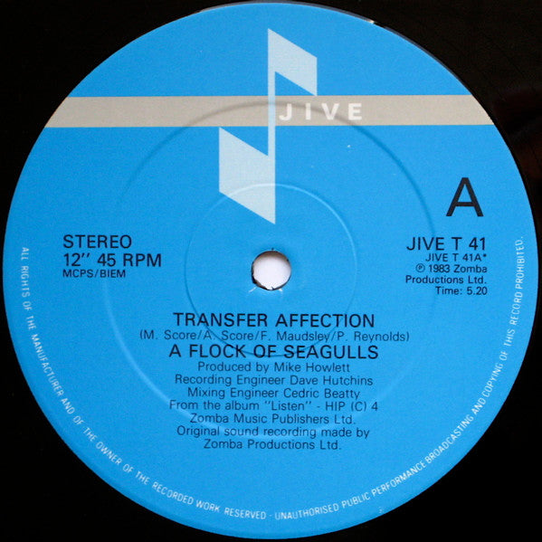 A Flock Of Seagulls – Transfer Affection