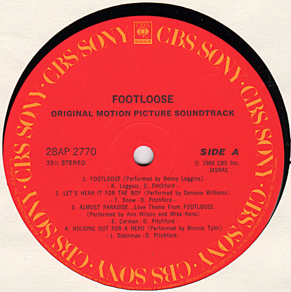 Various – Footloose (Original Motion Picture Soundtrack)