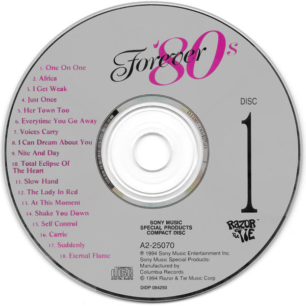 Various – Forever '80s