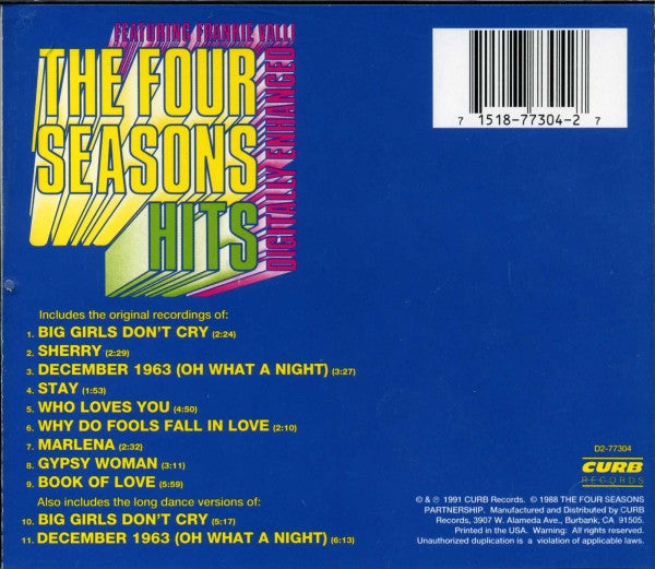 Frankie Valli & The Four Seasons – Hits