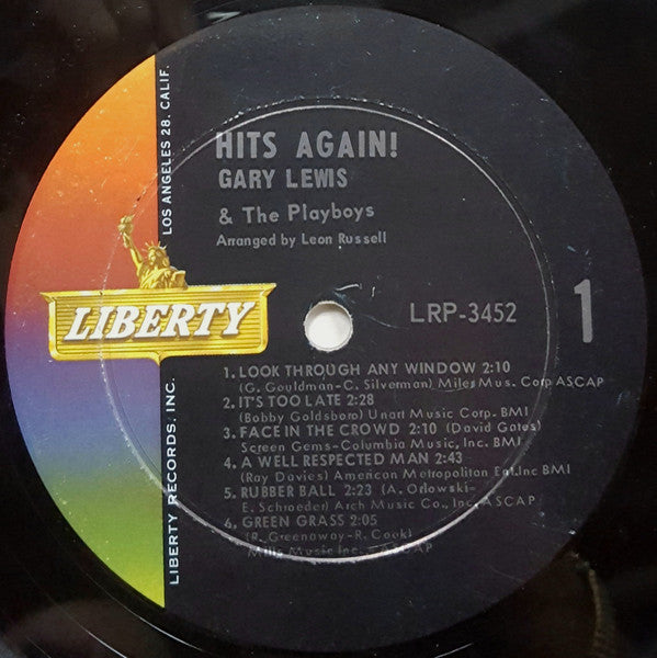 Gary Lewis And The Playboys – Hits Again