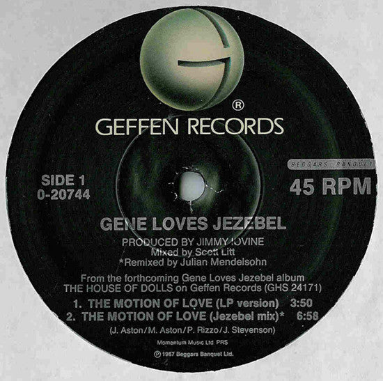 Gene Loves Jezebel – The Motion Of Love
