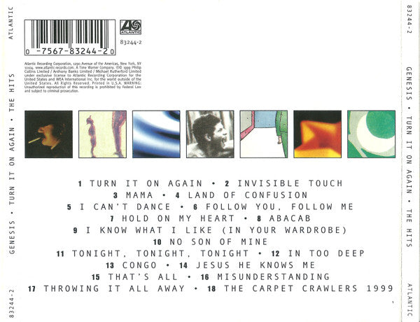 Genesis – Turn It On Again (The Hits)