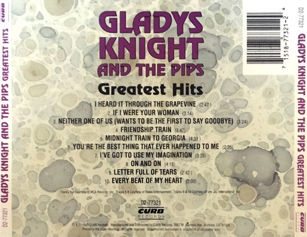 Gladys Knight And The Pips – Greatest Hits