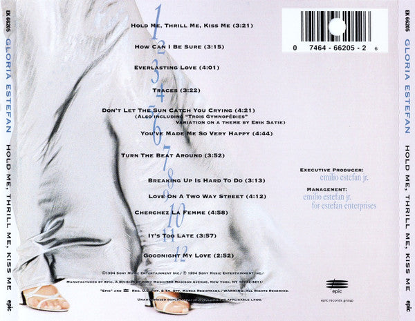 Gloria Estefan – Hold Me, Thrill Me, Kiss Me