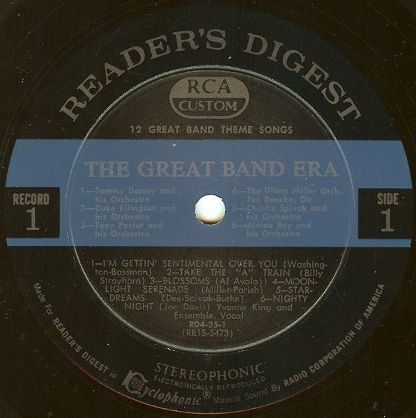 Various – The Great Band Era (1936-1945) (1964 / Hollywood Press / Box Set)