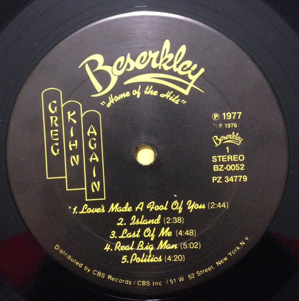 Greg Kihn – Greg Kihn Again