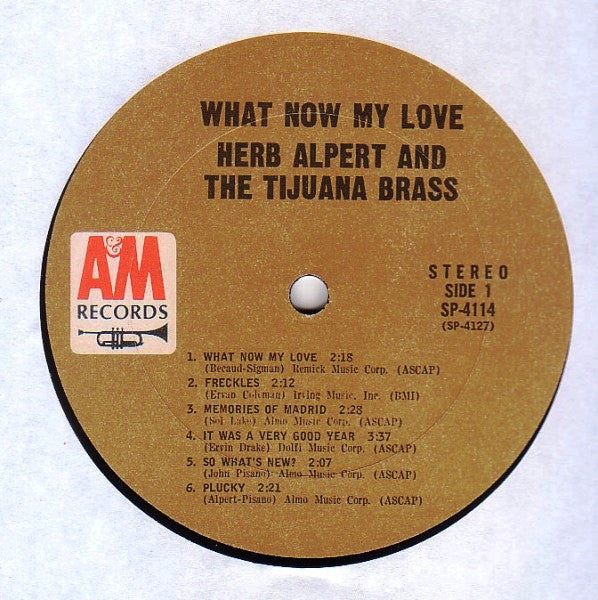 Herb Alpert & The Tijuana Brass – What Now My Love