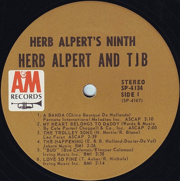Herb Alpert & The Tijuana Brass – Herb Alpert's Ninth