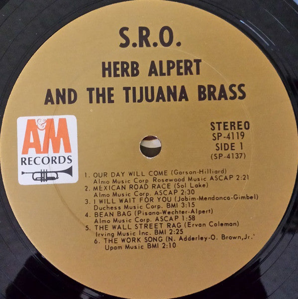 Herb Alpert & The Tijuana Brass – S.R.O.