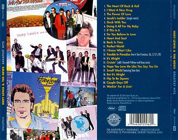 Huey Lewis & The News – Greatest Hits