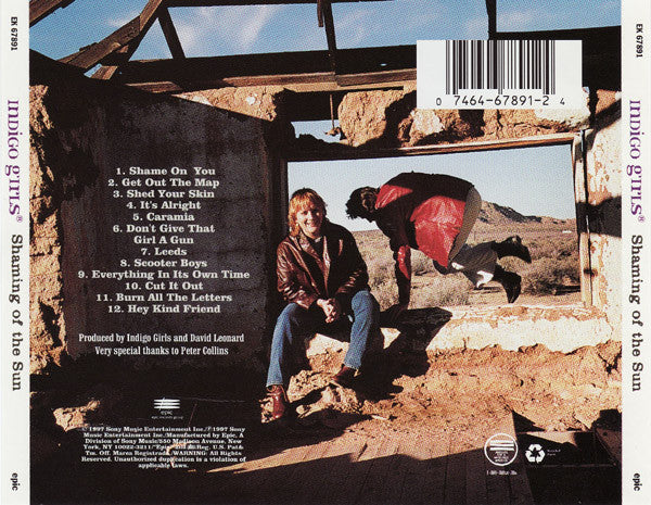 Indigo Girls – Shaming Of The Sun