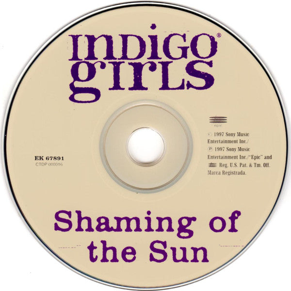 Indigo Girls – Shaming Of The Sun