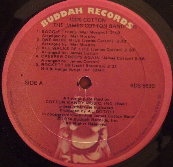 The James Cotton Band – 100% Cotton
