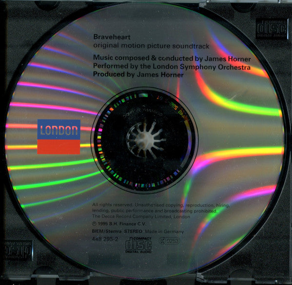 James Horner Performed By London Symphony Orchestra – Braveheart (Original Motion Picture Soundtrack)