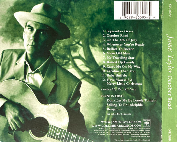 James Taylor – October Road