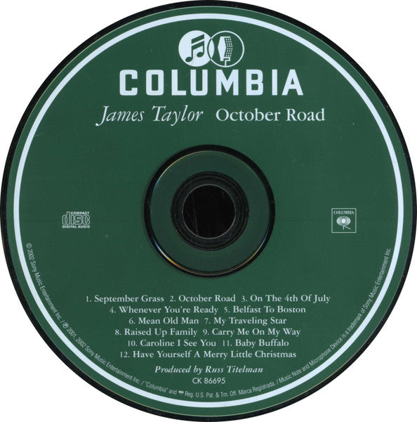 James Taylor – October Road