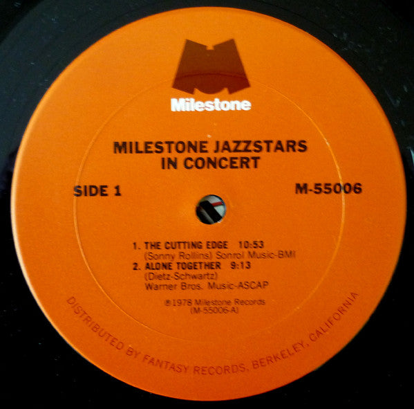 Ron Carter / Sonny Rollins / McCoy Tyner – Milestone Jazzstars In Concert
