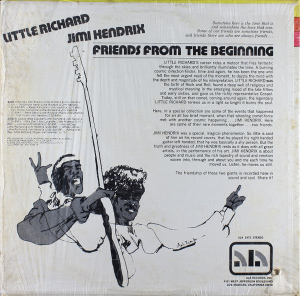 Little Richard / Jimi Hendrix – Friends - From The Beginning