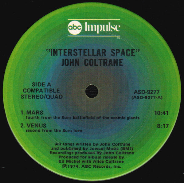 John Coltrane – Interstellar Space