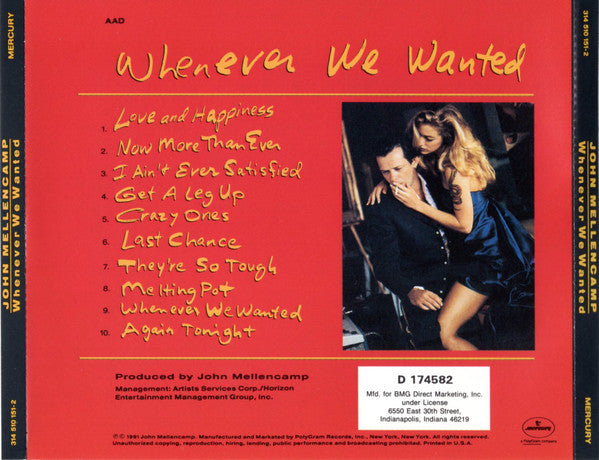 John Mellencamp – Whenever We Wanted