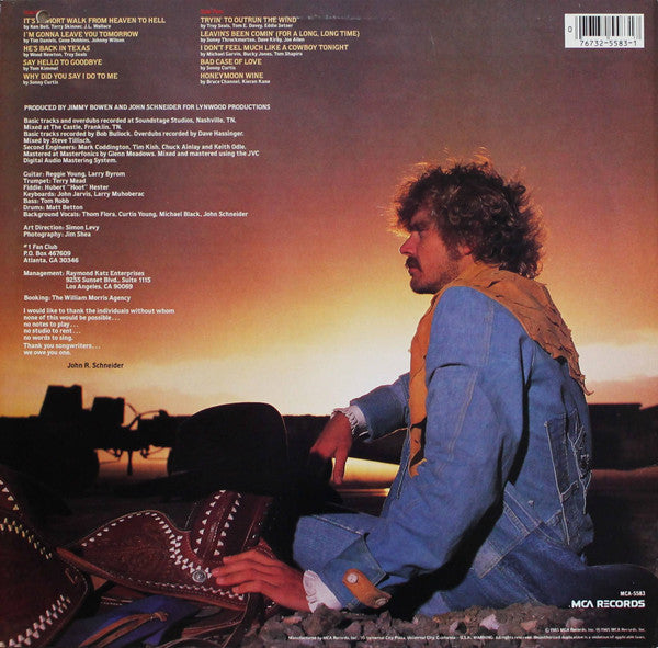 John Schneider – Tryin' To Outrun The Wind