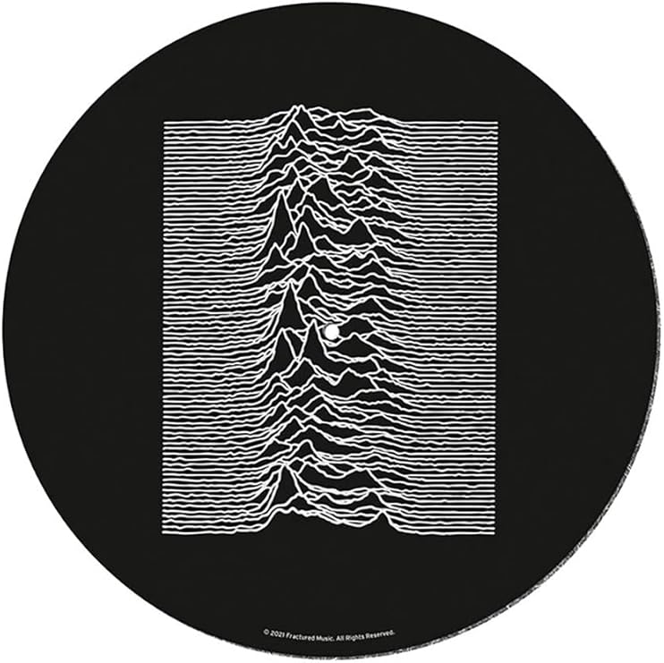 Joy Division Unknown Pleasures Turntable Slipmat