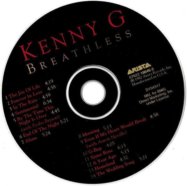 Kenny G – Breathless