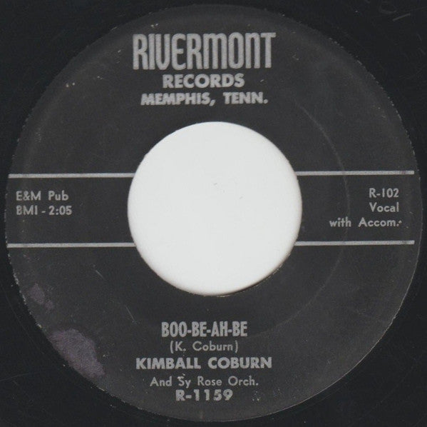 Kimball Coburn And Sy Rose Orch. – Boo-Be-Ah-Be / Cute