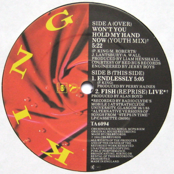 King – Won't You Hold My Hand Now (Youth Mix)