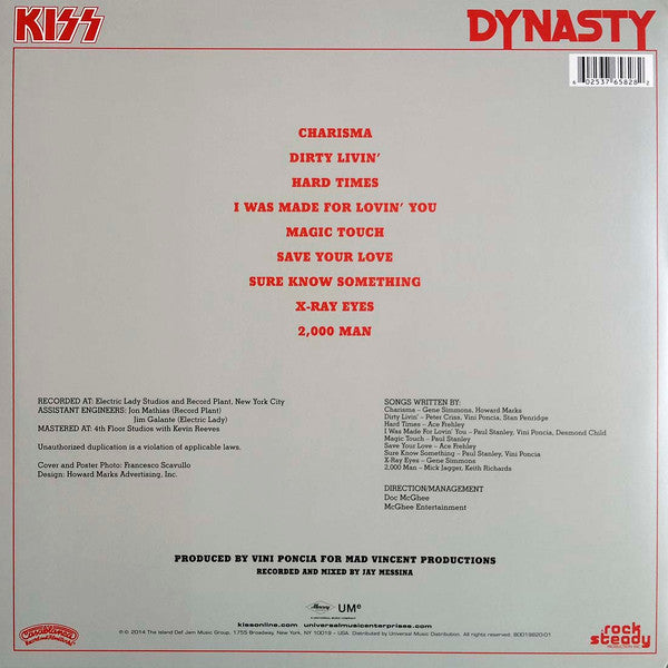 Kiss – Dynasty