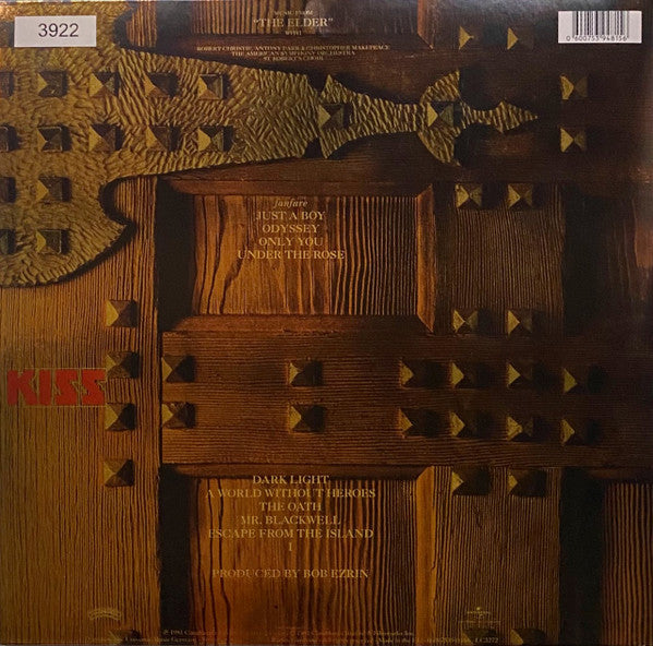 Kiss – (Music From) The Elder