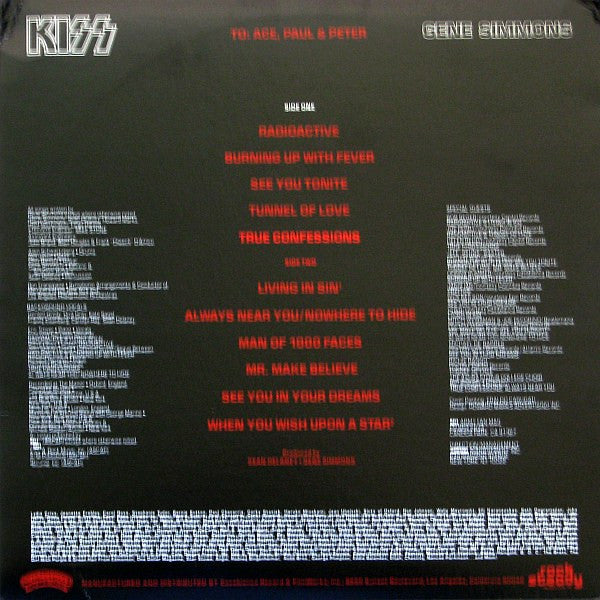 Kiss, Gene Simmons – Gene Simmons
