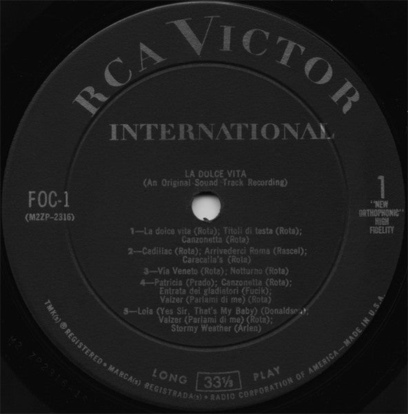 Nino Rota – La Dolce Vita
