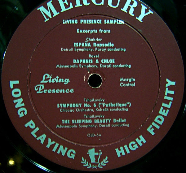 Various – Living Presence High Fidelity Sampler