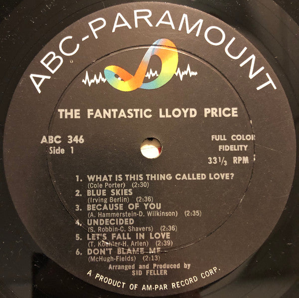 Lloyd Price – The Fantastic Lloyd Price