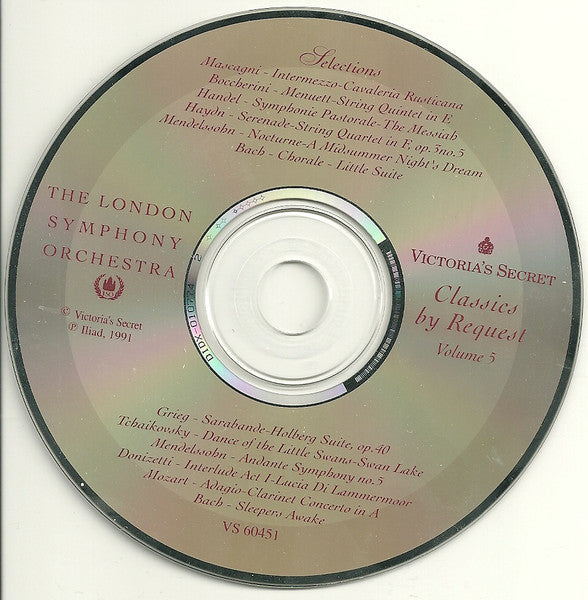 The London Symphony Orchestra – Victoria's Secret Classics By Request Volume 5