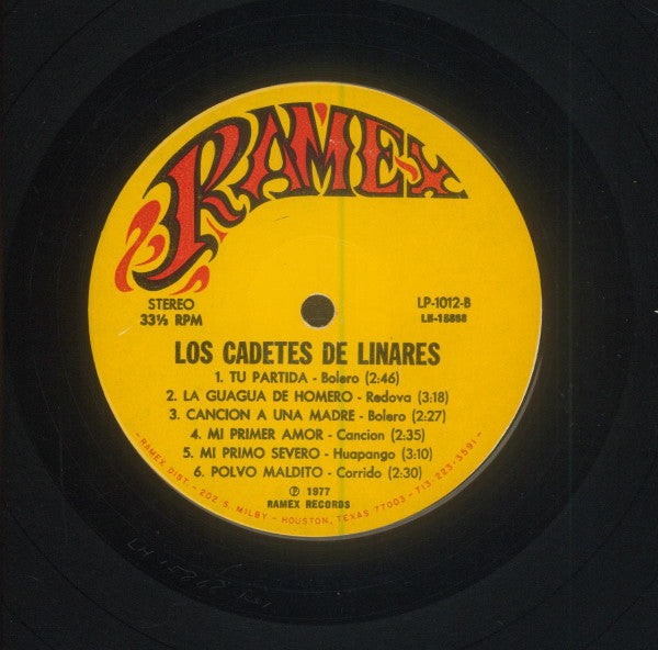 Los Cadetes De Linares – Eran Cuatro De A Caballo / Una Lagrima Y Un Recuerdo