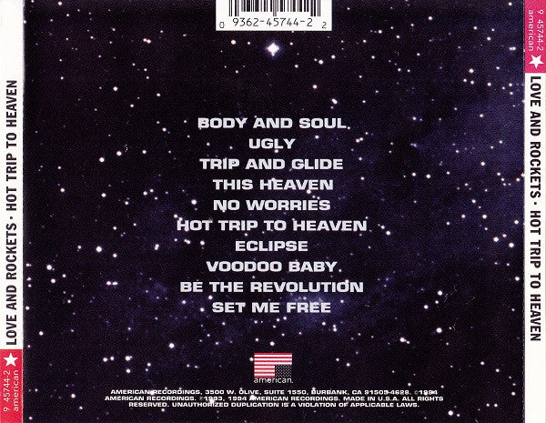 Love And Rockets – Hot Trip To Heaven