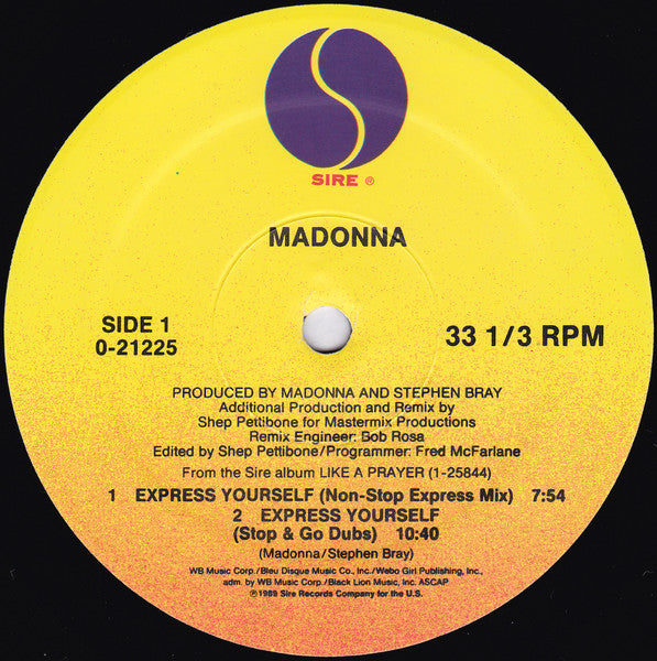 Madonna – Express Yourself
