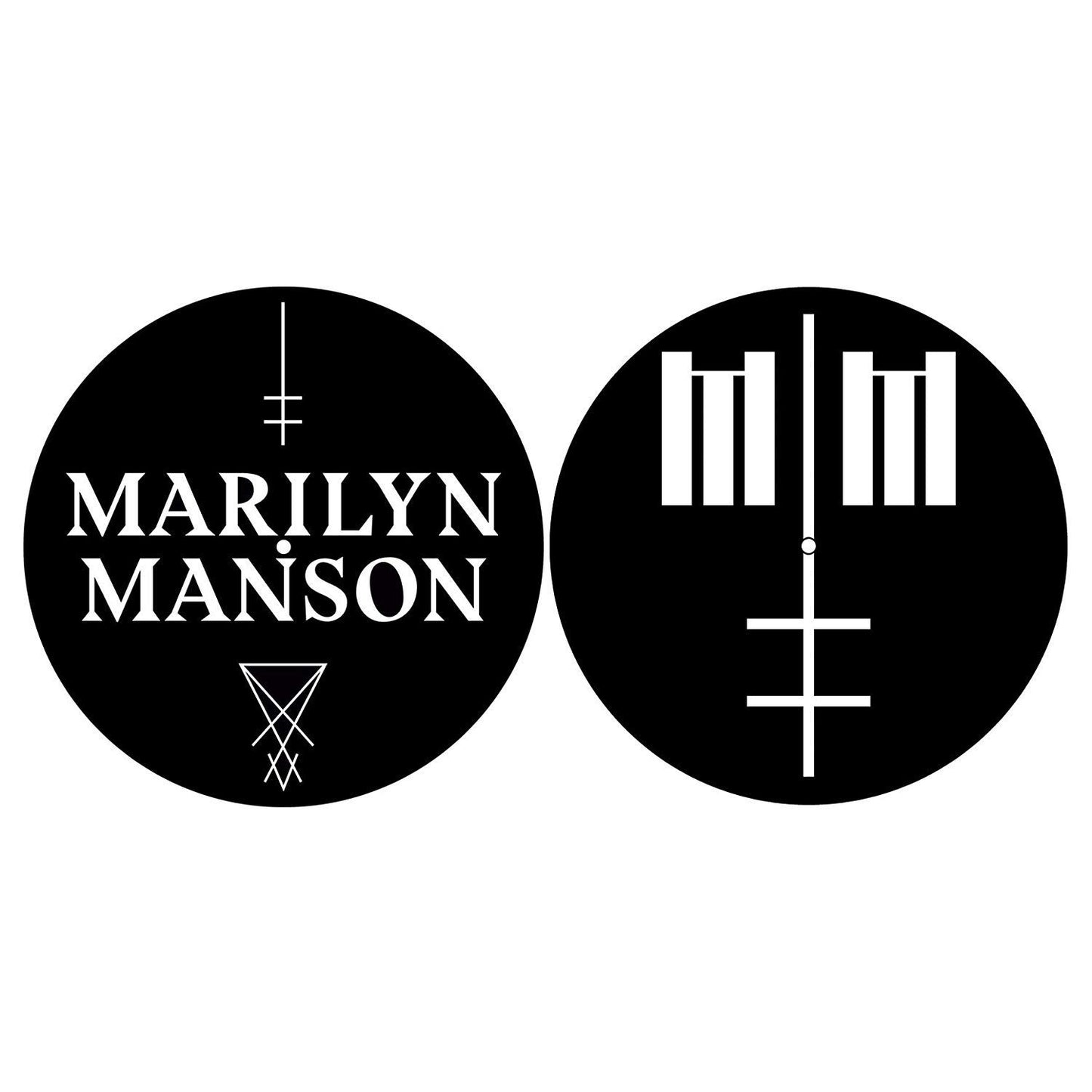 MARILYN MANSON - Logo / Cross Slipmat