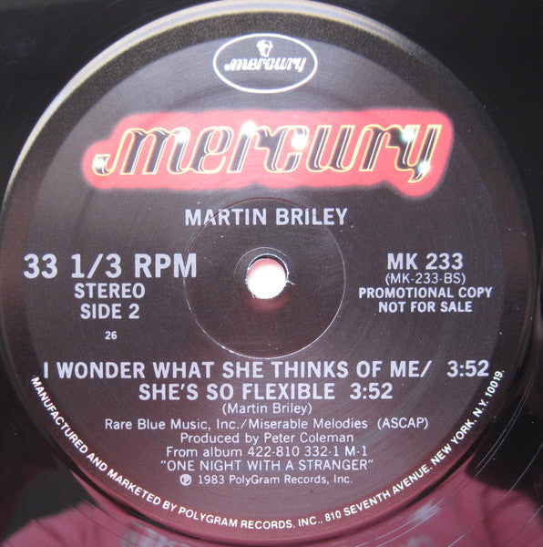 Martin Briley – The Salt In My Tears