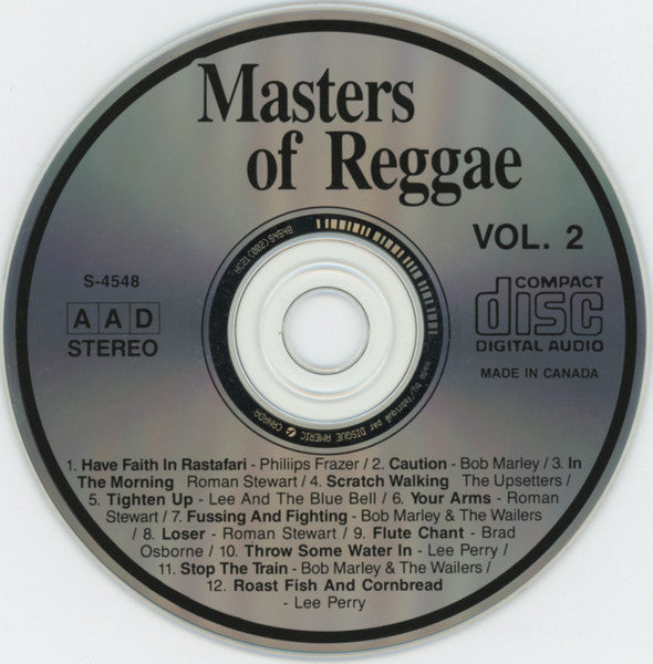 Various – Masters Of Reggae Vol. 2