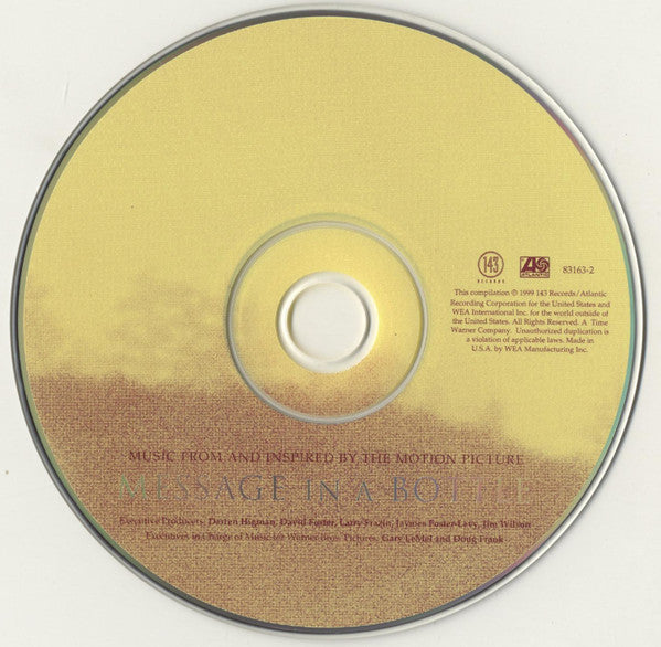 Various – Message In A Bottle (Music From And Inspired By The Motion Picture)