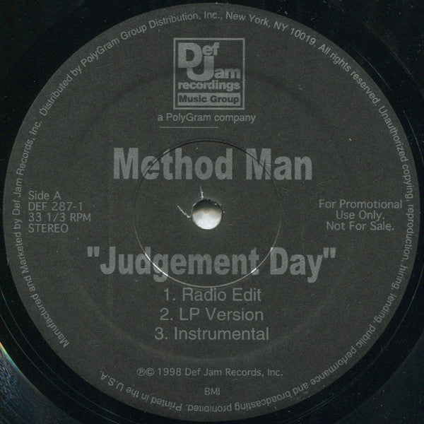 Method Man – Judgement Day